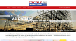 Desktop Screenshot of escalaandaimes.com.br